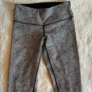 Lululemon Flower Print Leggings